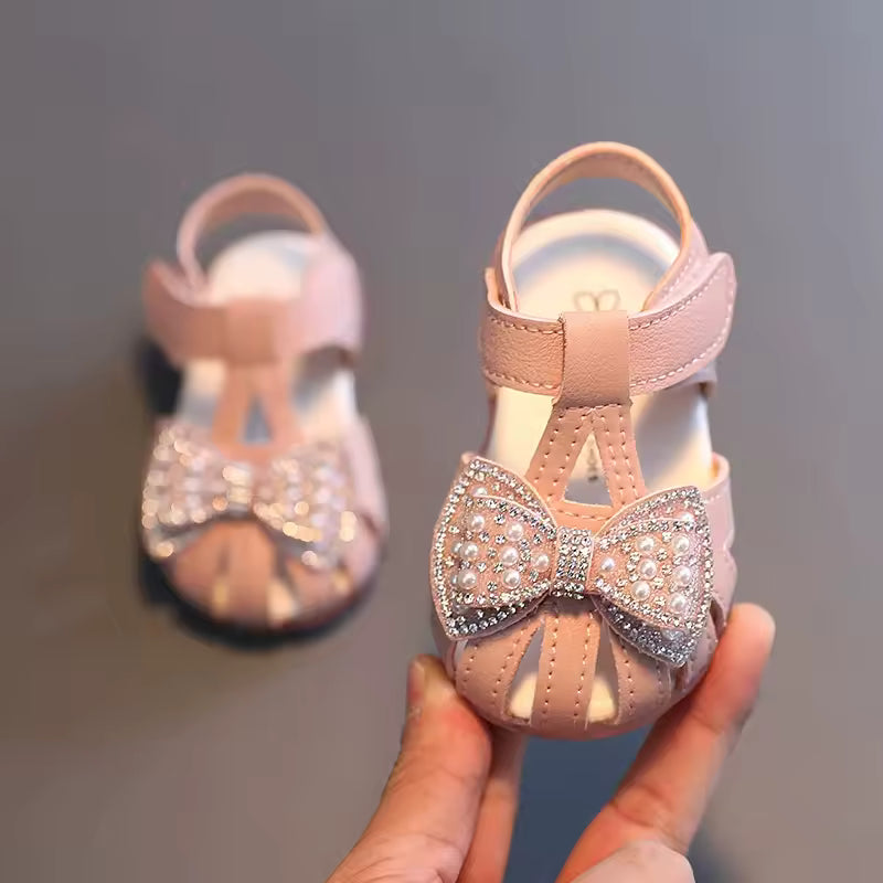 Princess Soft Sandals for Baby Girls (0-6 months)