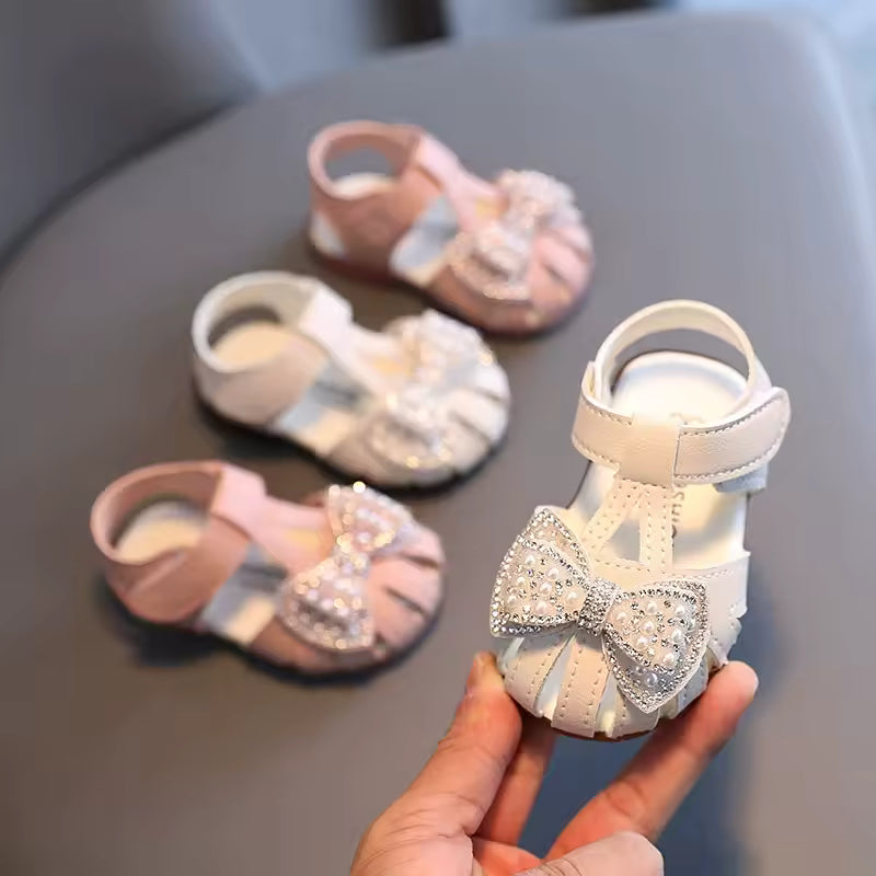 Princess Soft Sandals for Baby Girls (0-6 months)