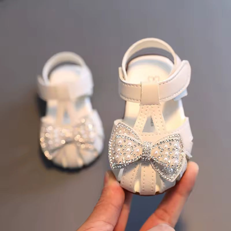 Princess Soft Sandals for Baby Girls (0-6 months)