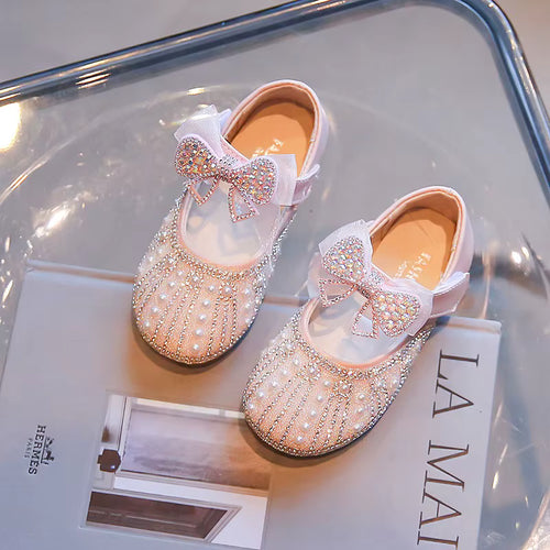 Spring Girls Dance Shoes – Soft Sole Ballet Flats for Toddlers & Little Girls