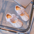 Spring Girls Dance Shoes – Soft Sole Ballet Flats for Toddlers & Little Girls